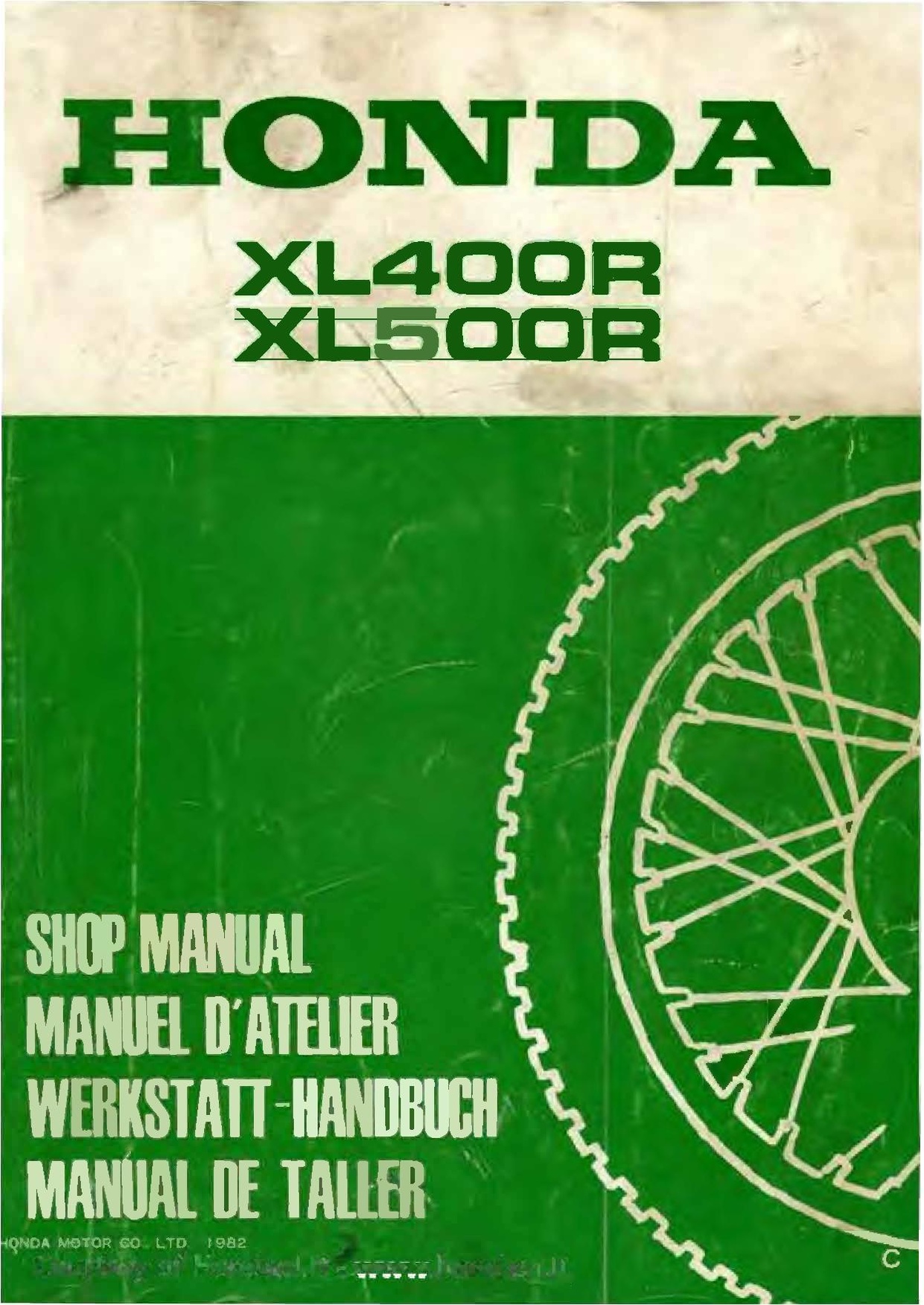 File:Honda XL400R XL500R Service Manual.pdf - CycleChaos