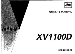 1992 Yamaha XV1100 D Owners Manual.pdf