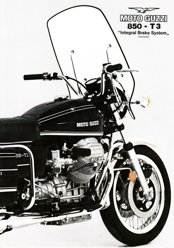 Moto Guzzi 850T3 Windshield