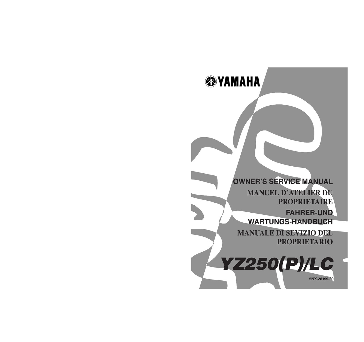 File:2002 Yamaha YZ250 (P) LC Owners Service Manual.pdf