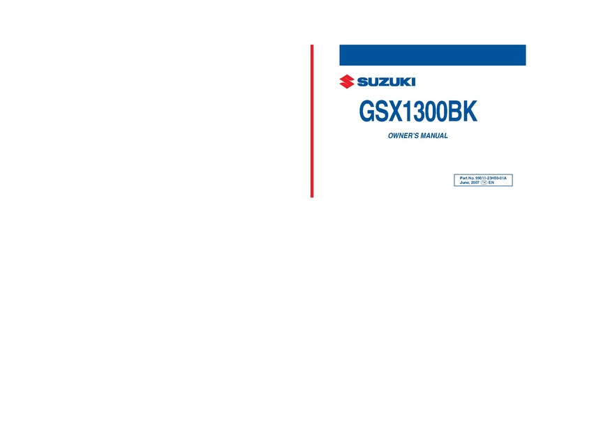File:Suzuki GSX1300BK K8 B-King Owners Manual.pdf