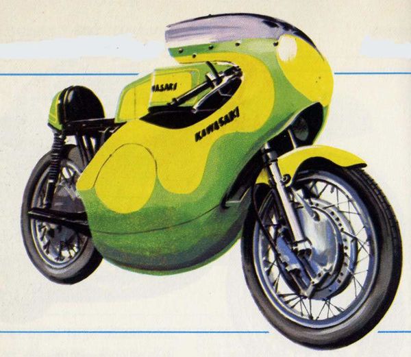 Racing Bikes Kawasaki 500 H1RA