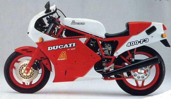 1986 Ducati 400F3