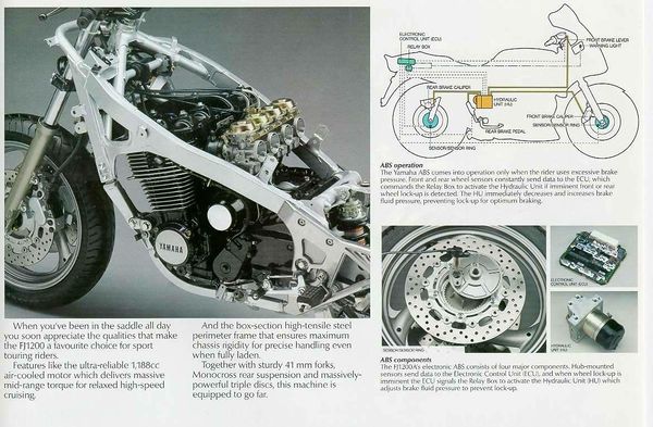 1993 Yamaha FJ-1200 ABS