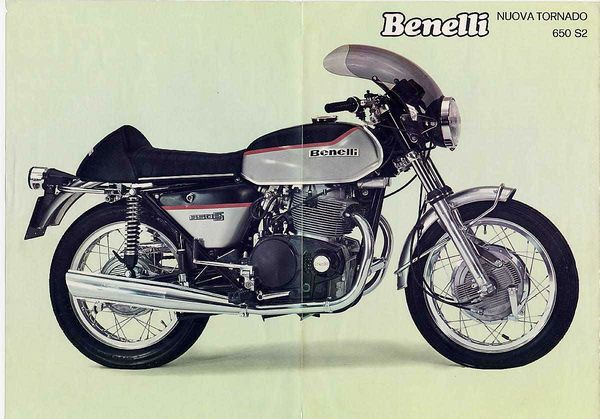 1974 Benelli 650 Tornado S2