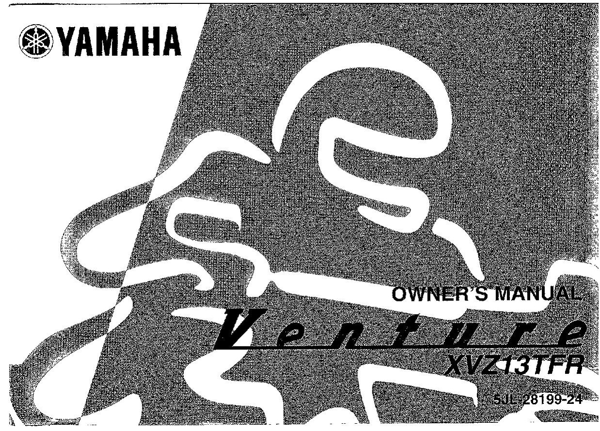 File:2003 Yamaha XVZ13 TFR Owners Manual.pdf