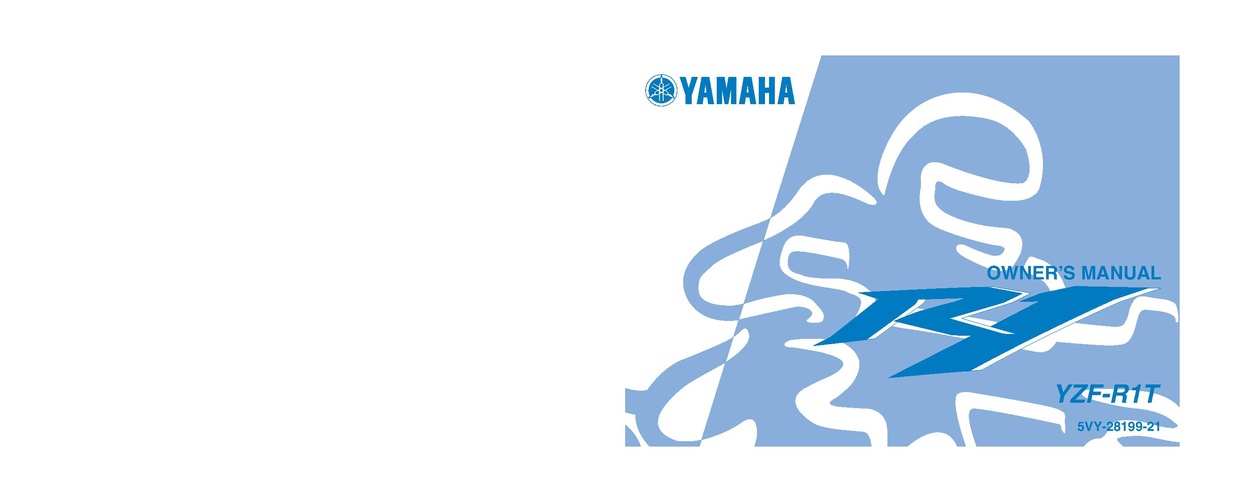 File:2005 Yamaha YZF-R1 T Owners Manual.pdf