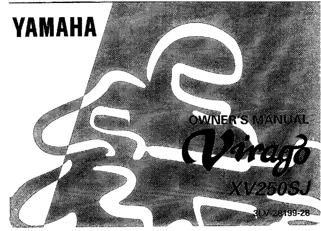 File:1997 Yamaha XV250 Owners Manual.pdf