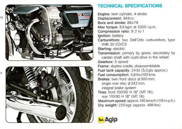 Moto Guzzi V1000G5