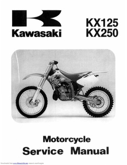 Kawasaki KX250 K 1994-1998 Service Manual.pdf