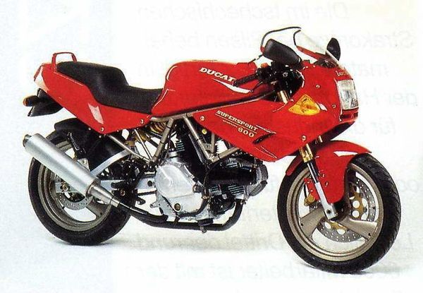 Ducati 600SS (half fairing)