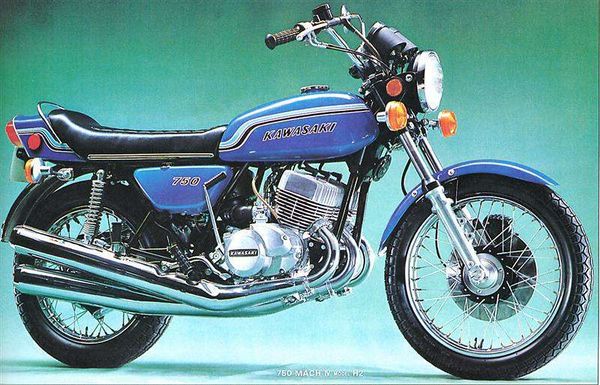 1972 - 1975 Kawasaki H2 750 Mach IV