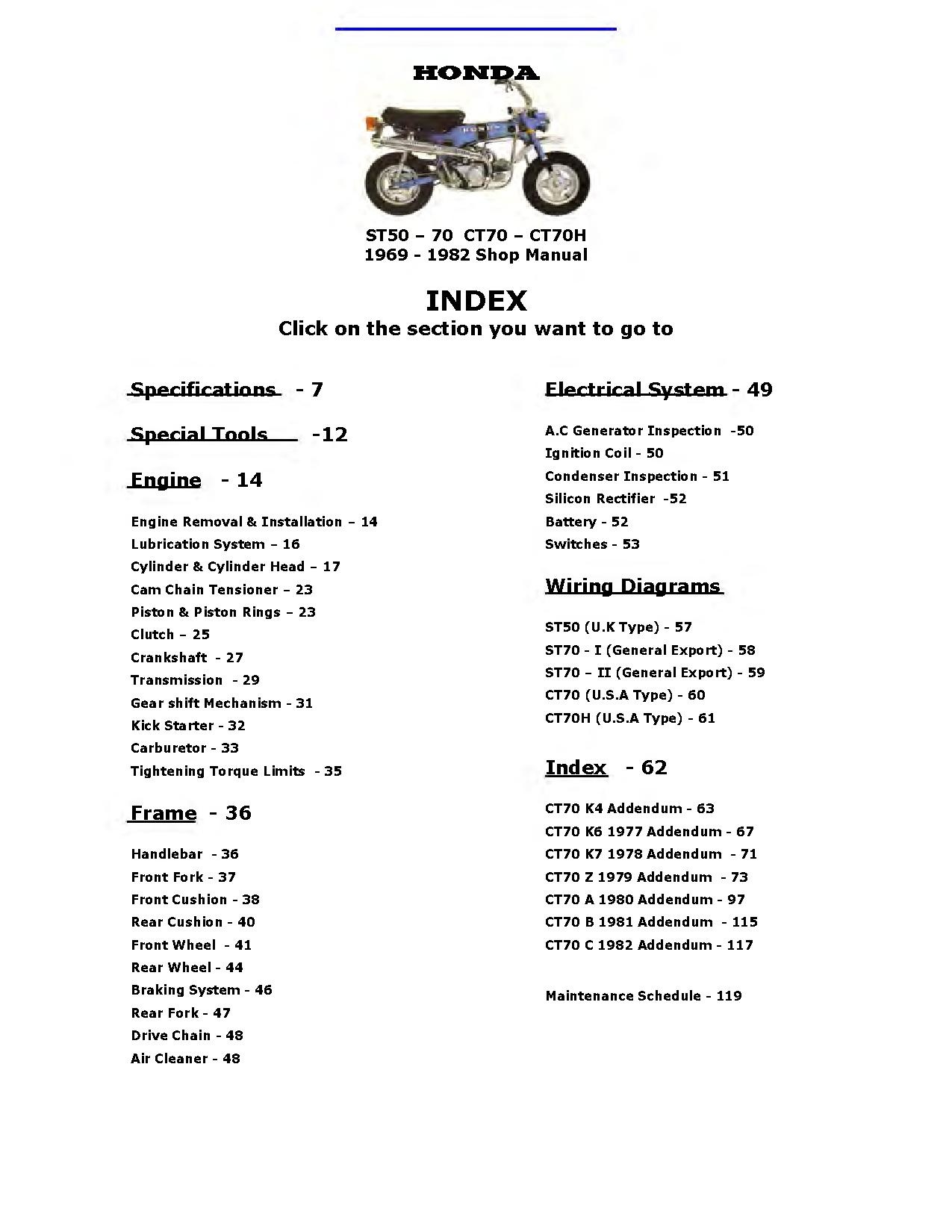 File:Honda CT70 1969 - 1982 Service Manual.pdf - CycleChaos
