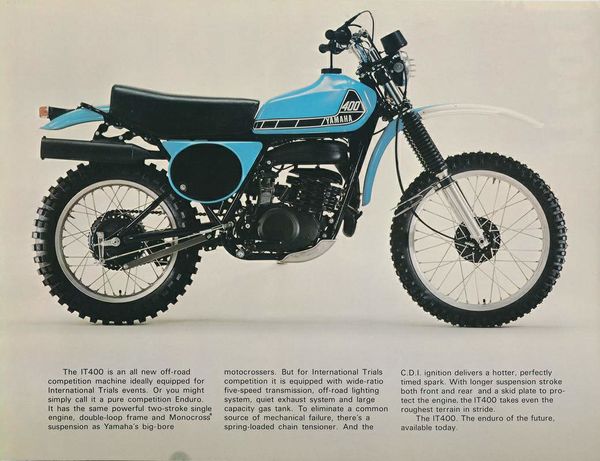1978 Yamaha IT 400