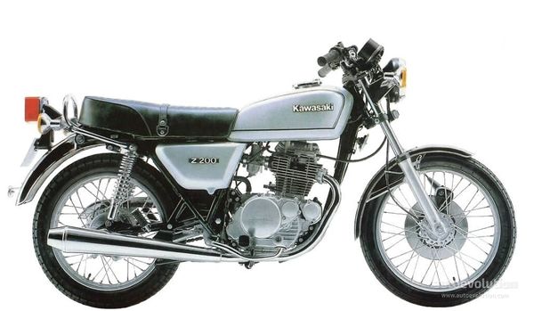 1977 - 1979 Kawasaki Z 200