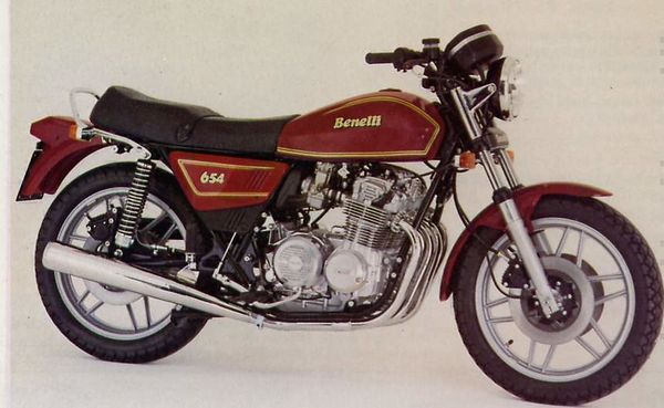 1980 Benelli 654 Quattro