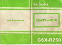 Suzuki GSX-R250 1989 Owners Manual.pdf