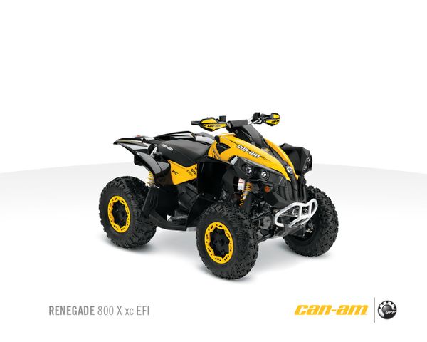 2011 Can-Am/ Brp Renegade 800R X XC