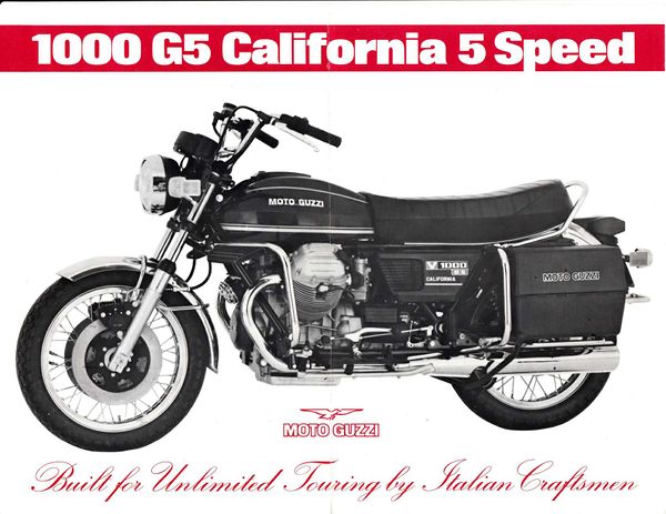 Moto Guzzi V1000G5 California