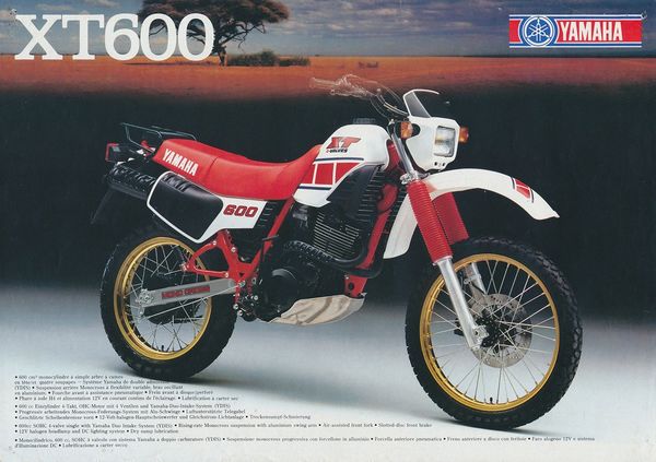 1982 - 1988 Yamaha XT 600