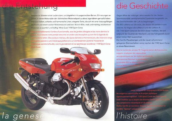 Moto Guzzi 100 Sport Corsa