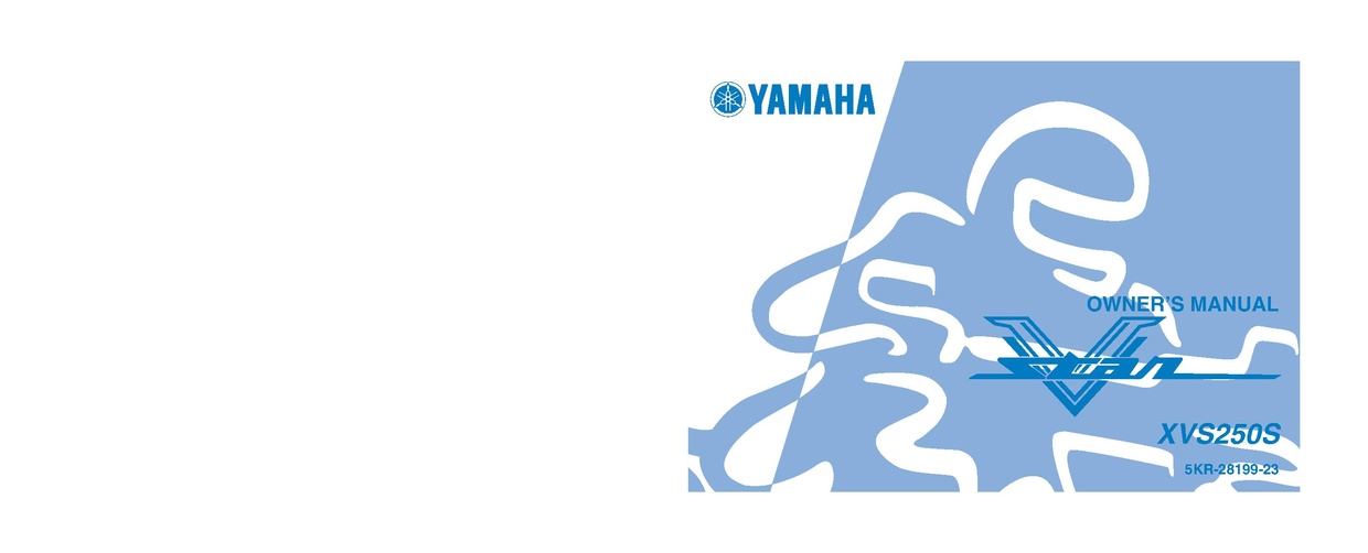 File:2004 Yamaha XV250 S Owners Manual.pdf