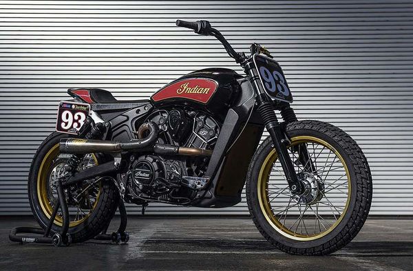 Roland Sands Indian Scout Sixty Flat Trackers
