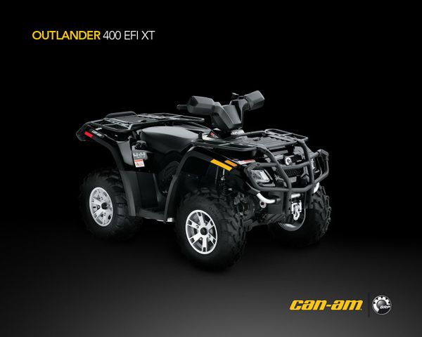 2009 Can-Am/ Brp Outlander 400 XT