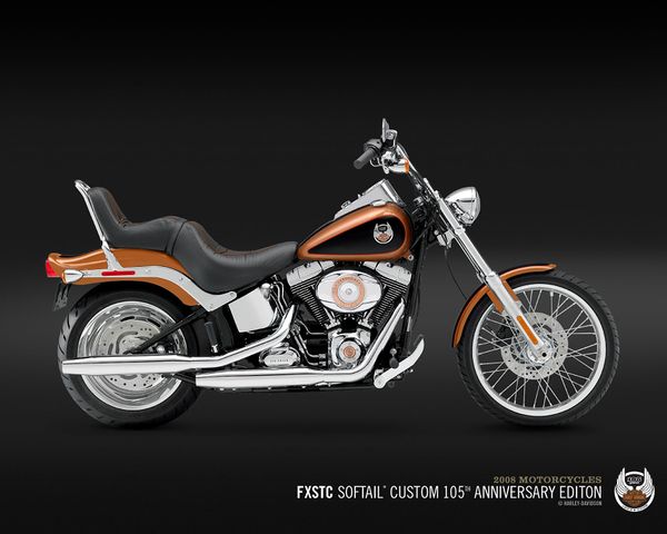 2008 Harley Davidson Softail Custom 105th Anniversary Custom