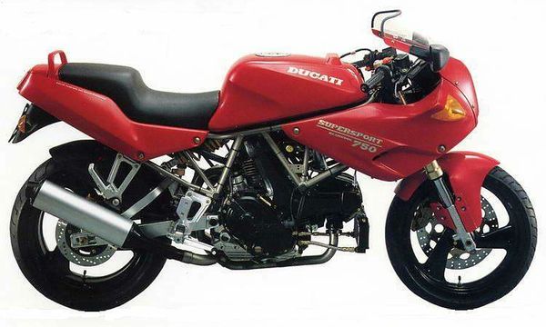 1993 Ducati 750SS Half Fairing