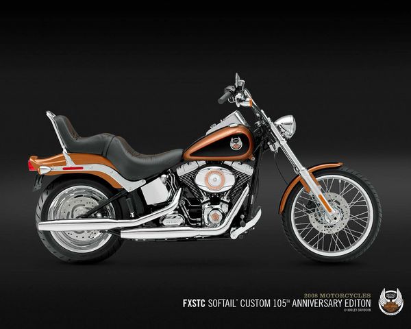 Harley-Davidson FXSTC Softail Custom 105 Anniversary