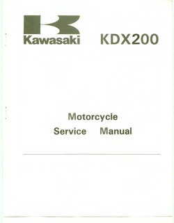 Kawasaki KDX200 1989-1994 Service Manual.pdf