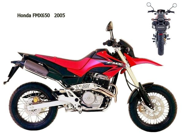 Honda FMX650 Supermoto