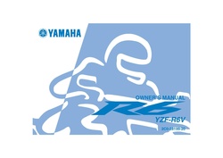 2006 Yamaha YZF-R6 V Owners Manual.pdf