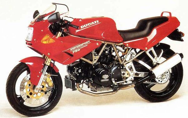 1993 Ducati 750SS Half Fairing