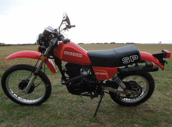 1981 - 1983 Suzuki SP 500