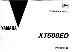 1992 Yamaha XT600 ED Owners Manual.pdf