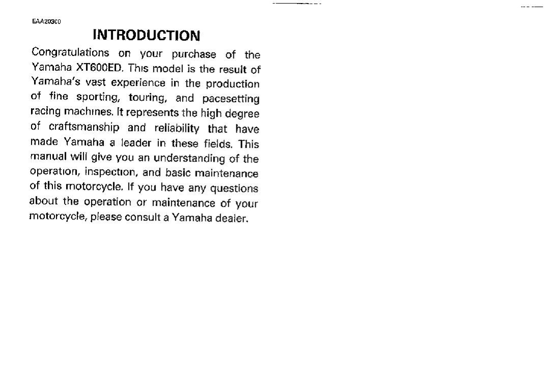 File:1992 Yamaha XT600 ED Owners Manual.pdf