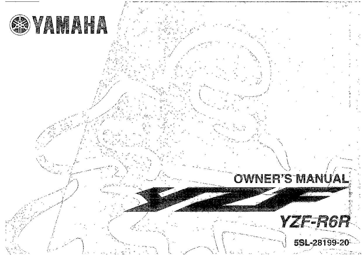 File:2003 Yamaha YZF-R6 R Owners Manual.pdf