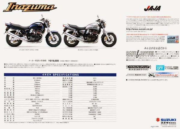 Suzuki GSX400 Inazuma