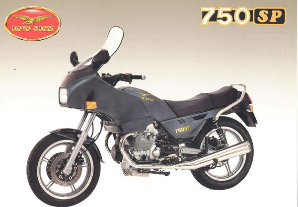 1989 - 1993 Moto Guzzi 750SP