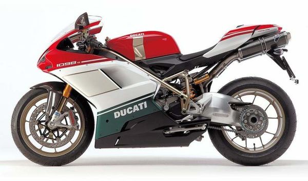2007 Ducati 1098S Tri-Colore