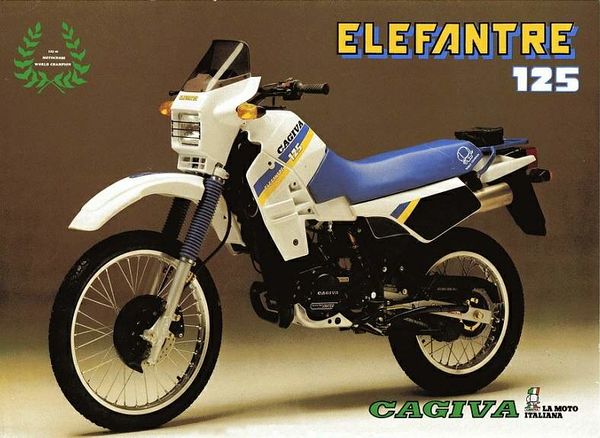 1986 Cagiva Elefant 125