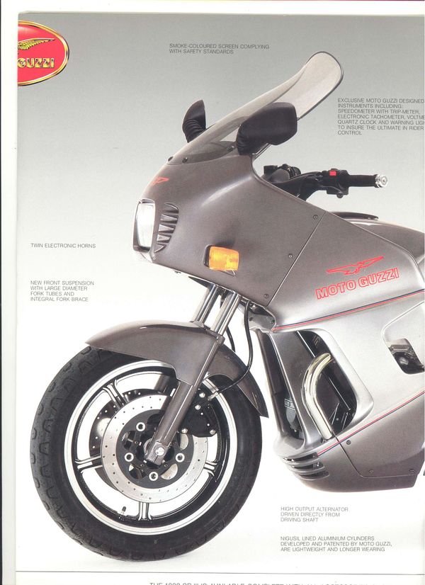 Moto Guzzi 1000SPIII Spada