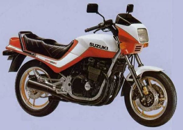 1983 - 1986 Suzuki GSX 550E