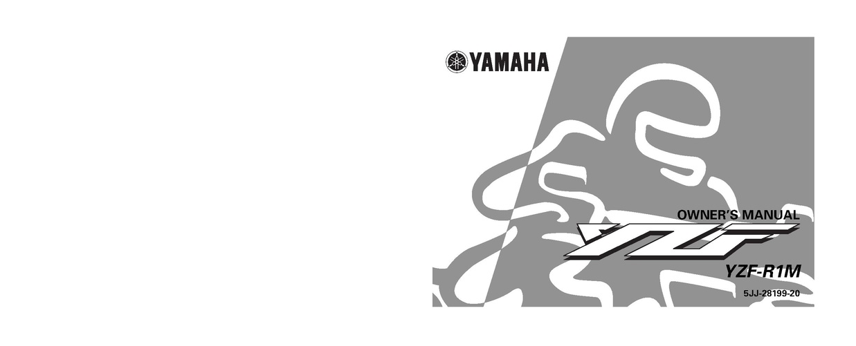 File:2000 Yamaha YZF-R1 M Owners Manual.pdf
