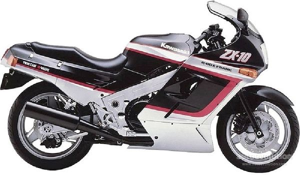 1988 - 1990 Kawasaki ZX-10/ZZR 1000