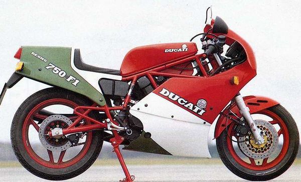 1986 Ducati 750F1 Desmo