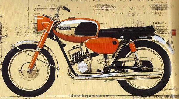 1967 - 1970 Yamaha YR1