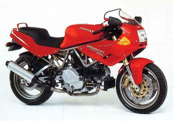 1996 Ducati 750SS Half Fairing